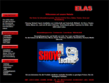 Tablet Screenshot of elas.de